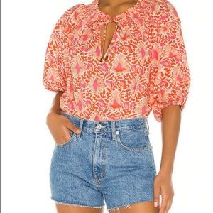 NWT Free People Willow Blouse